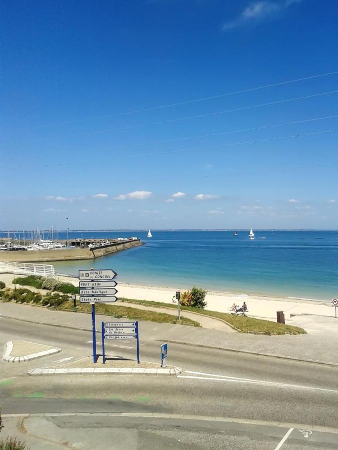 Appartement Confortable Avec Vue Sur La Mer A Quiberon 25 M² 外观 照片